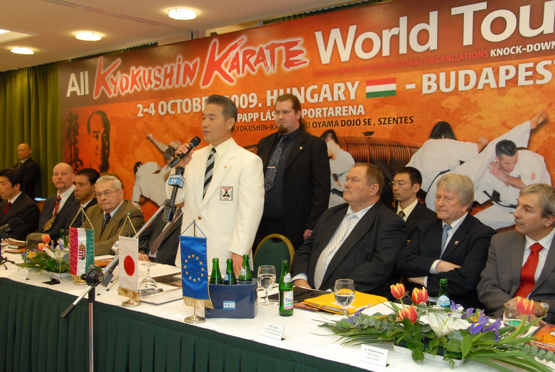 Össz-Kyokushin Karate VB sajtótájékoztató, február