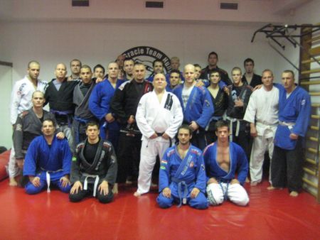 Carlson Gracie Jr. és a magyar csapat