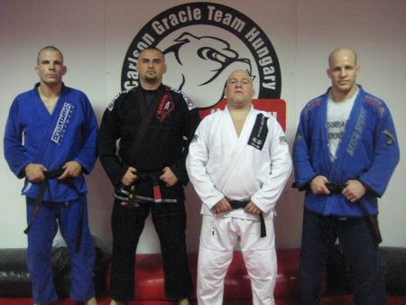 Fodor Gábor, Sztraka Mihály, Carlson Gracie Jr., Gerő Péter