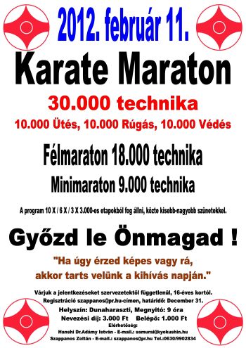 Karate Maraton