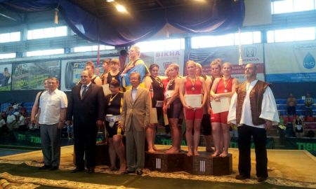 A magyar női csapat harmadik helyen végzett a az ukrajnai Szumó EB-n