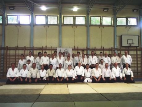 Aikido szeminárium, csoportkép