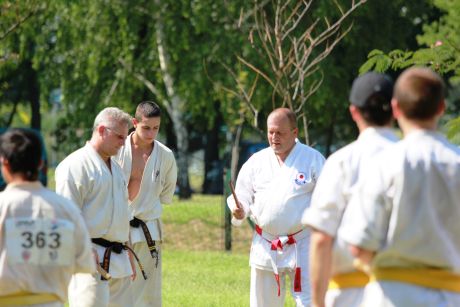Kyokushin edzőtábor Gyopárosfürdőn Gregor Lászlóval és Zsiga Zsolttal