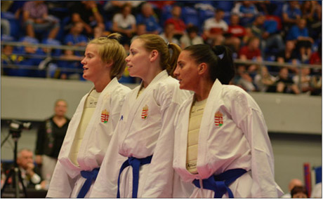 48. WKF Karate Európa-bajnokság: A Magyar csapat - lányok