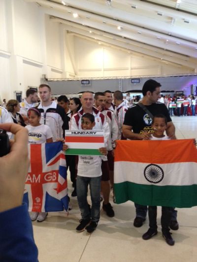 A magyar csapat a brazíliai WAKO K-1 Világbajnokságon