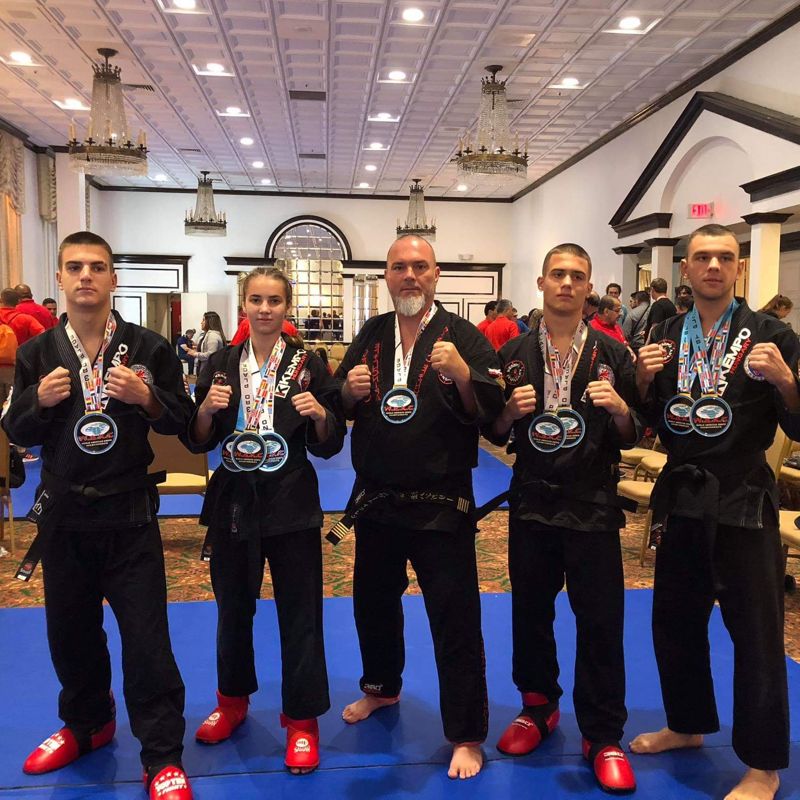Kiváló magyar szereplés az amerikai Kenpo Világbajnokságon!