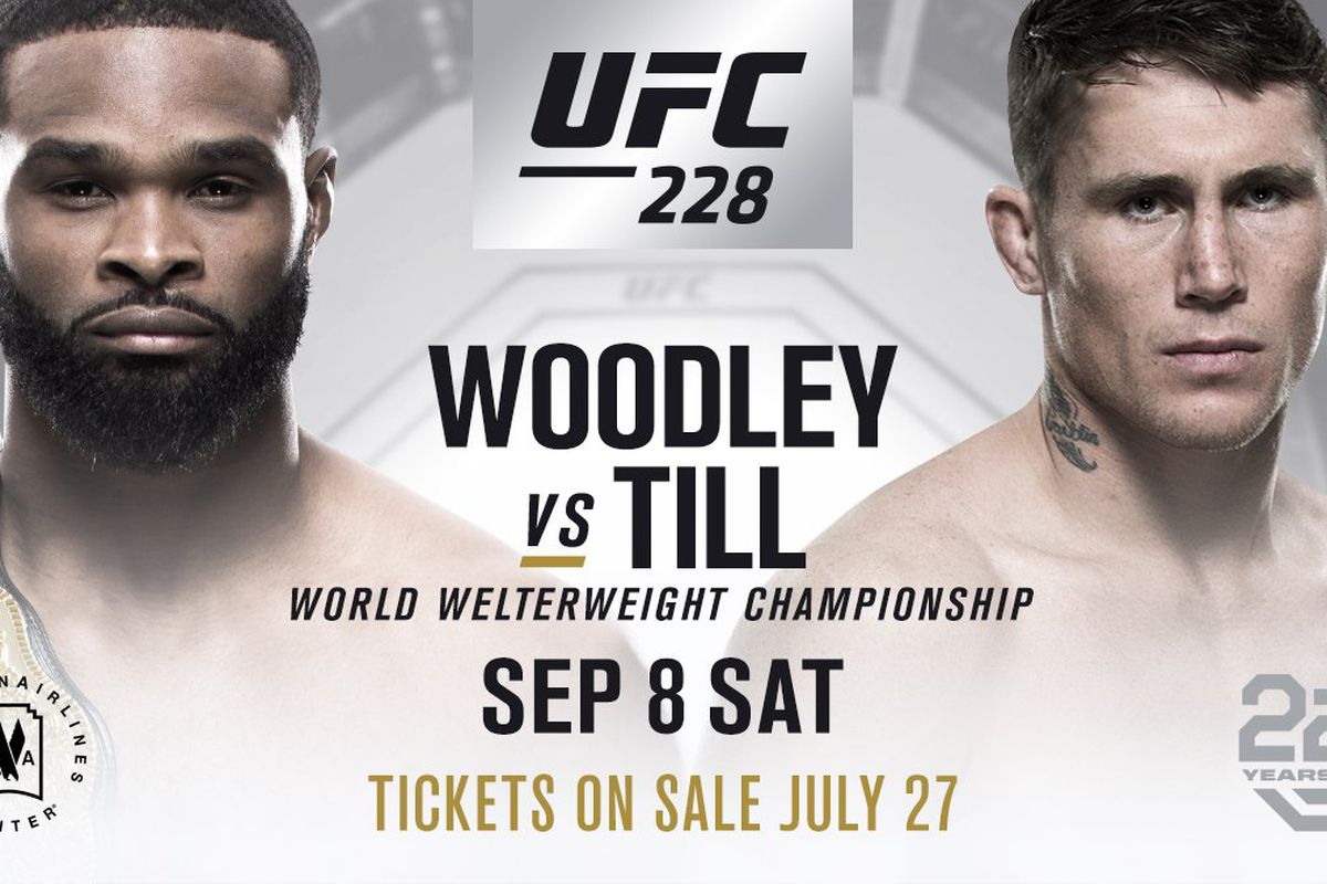 Tyron Woodley vs. Darren Till a UFC 228-en
