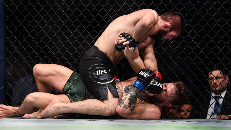 Miről „beszélgetett” Nurmagomedov és McGregor a meccsen?