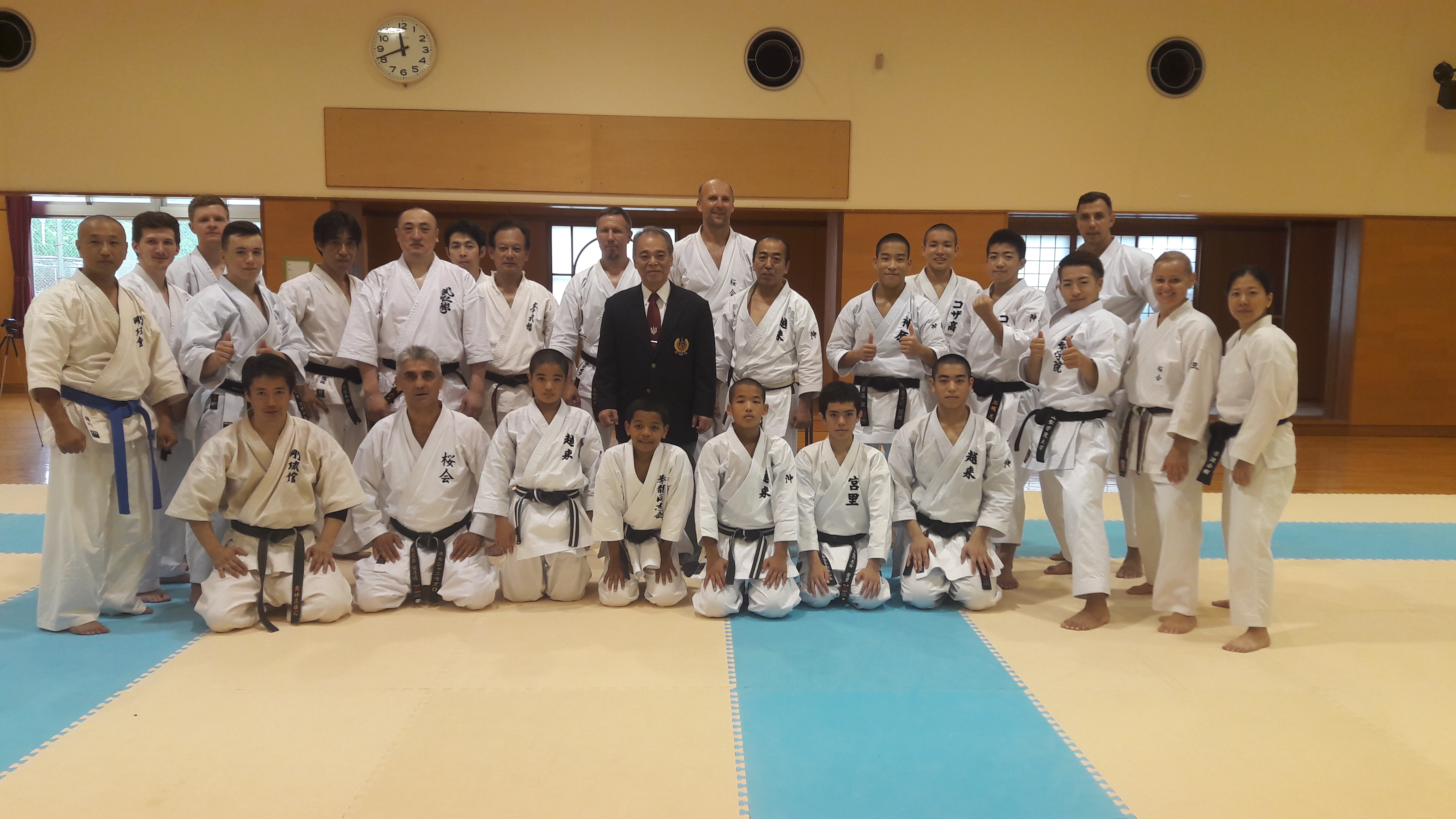 Shihan Harsányi László a karate szentélyében tett látogatást!