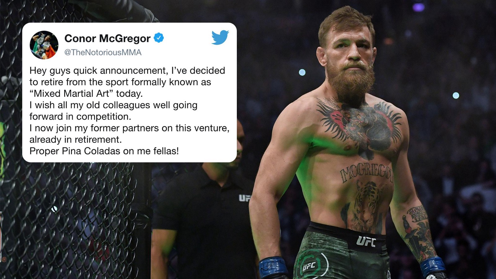 Conor McGregor visszavonul(?)