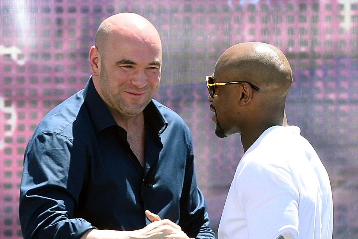 Mayweather és Dana White készülnek valamire!