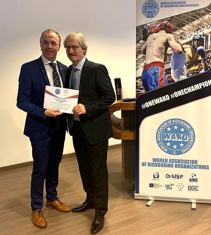 Roy Baker a WAKO Világszövetség élén