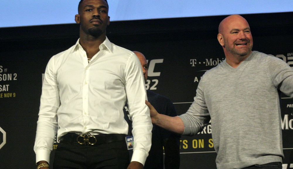 Dana White megváltoztatná Jones 2009-es meccsének végeredményét