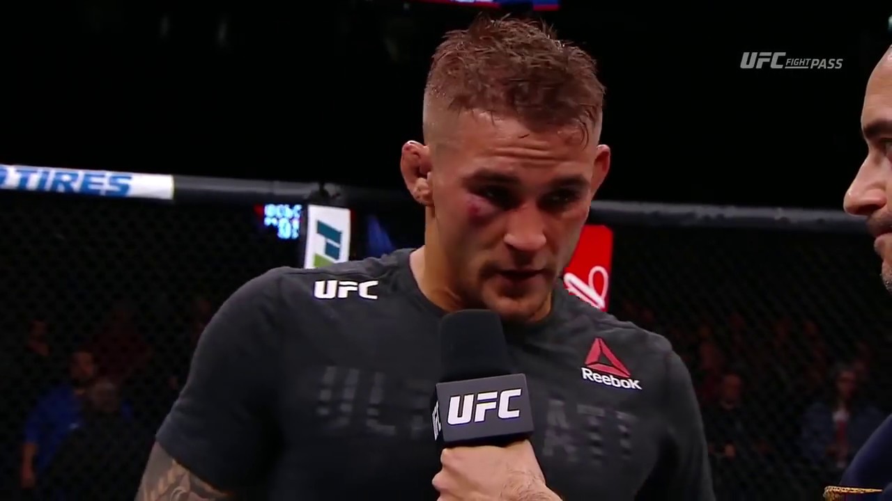 Poirier indokai a McGregor elleni meccs mellett