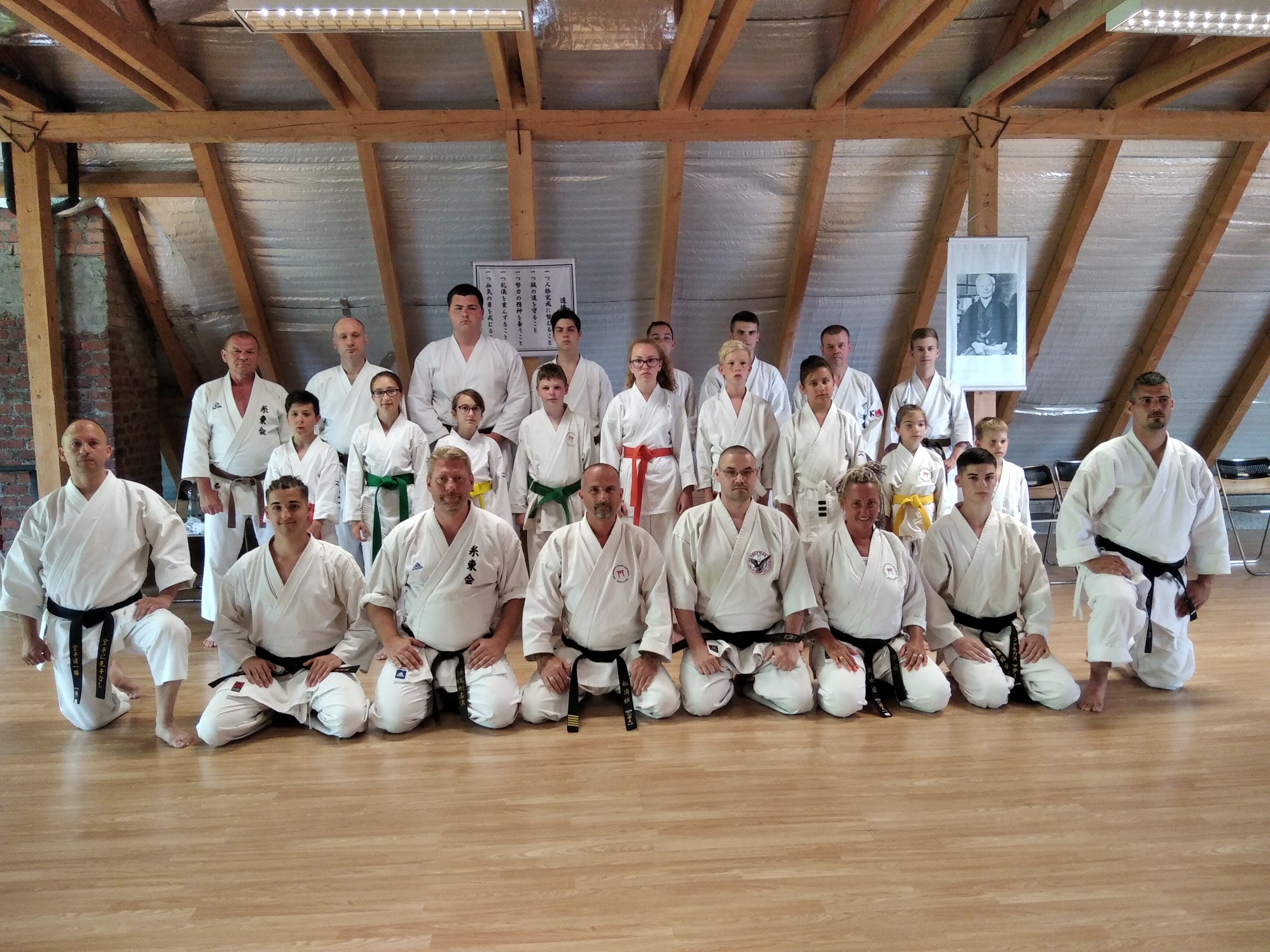 IKU karate edzőtábort tartottak Balatonfenyvesen