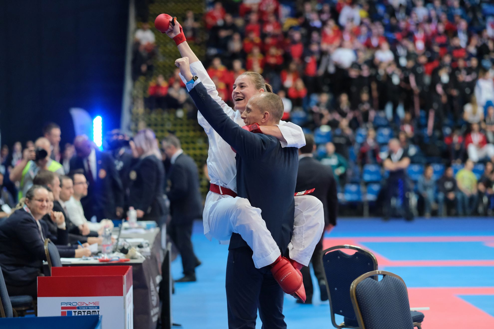Baranyi Zsófia nagyott küzdve Európa-bajnok lett a BOK Sportcsarnokban!