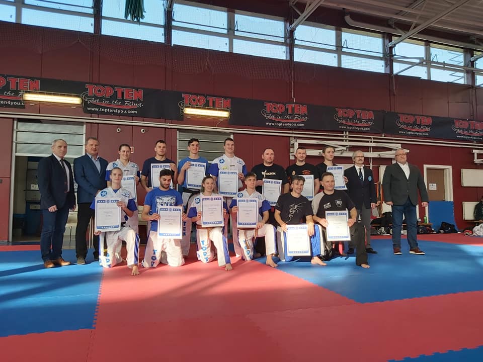 Dan vizsga és évértékelő a Halker-Király Team edzőtermében!