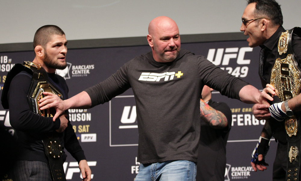 Dana White kétli, hogy idén összecsap Nurmagomedov és Ferguson