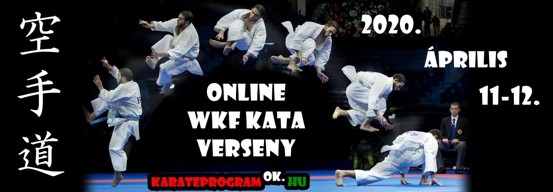 Óriási ötlet! Online karate verseny otthonról!