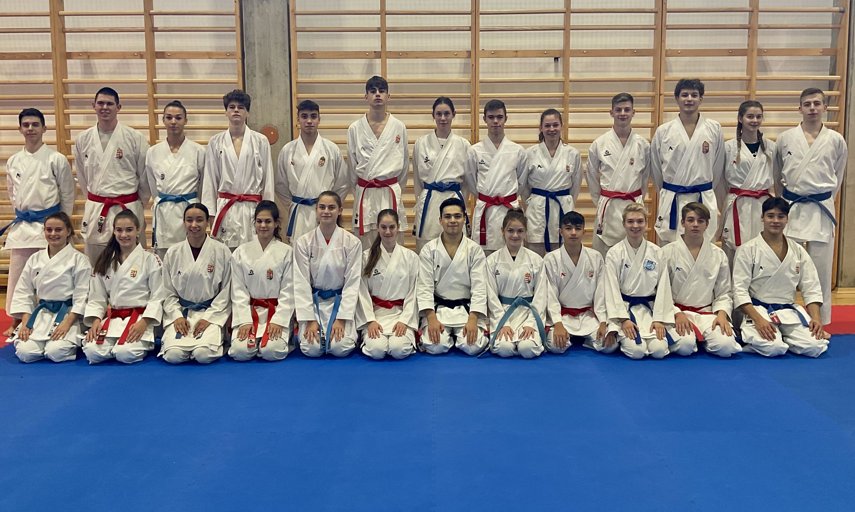 Mátraházán edzőtáborozott a korosztályos karate válogatott