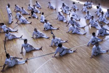 Felkészülés a kijevi Kyokushin Karate EB-re